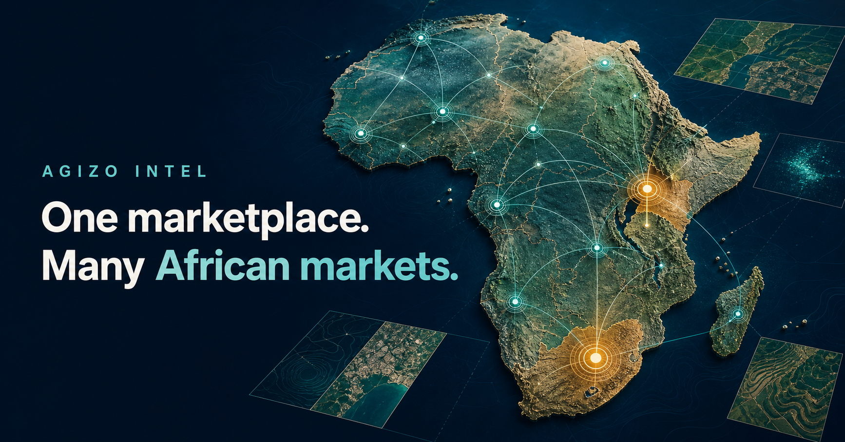 Agizo Intel — One marketplace. Many African markets.